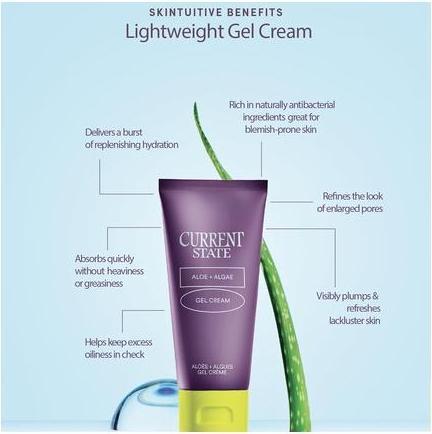 Image du produit Current State Gel-crème léger à l'aloès et aux algues - Effet clarifiant