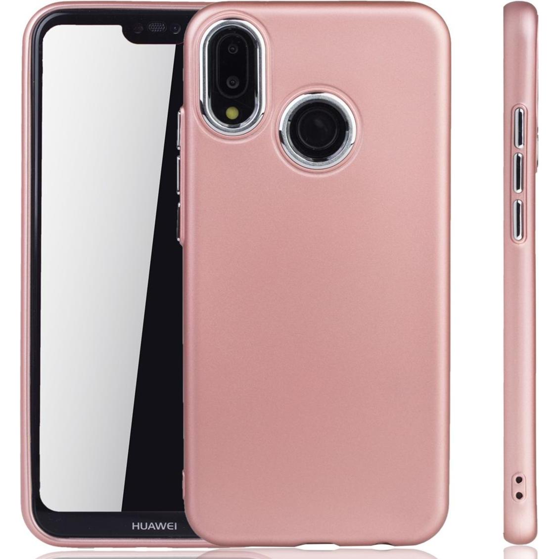 König Design Huawei P20 Lite Hülle Handyhülle Handy Schutz Case Cover Bumper in Rose Pink (Huawei P20 Lite), Smartphone ...