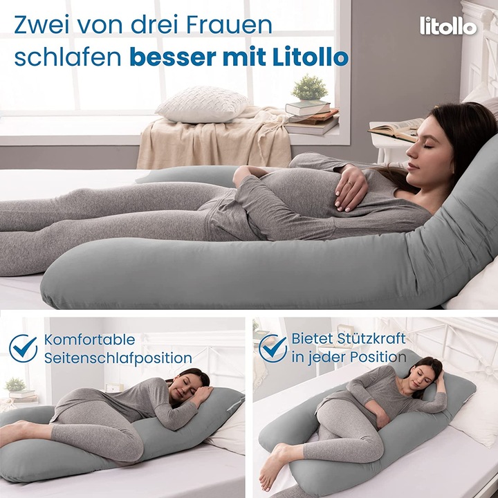 Image du produit Litollo Coussin de grossesse (280 cm)
