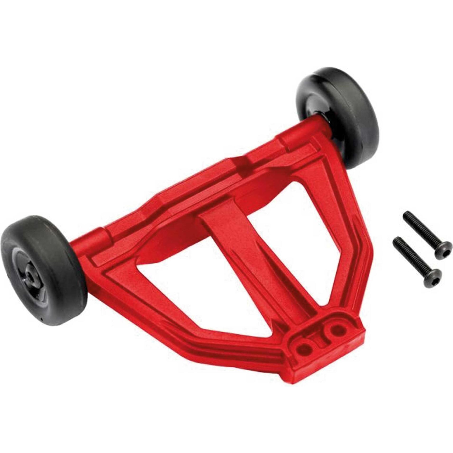 Traxxas Wheelie bar montiert rot: Mini-Maxx