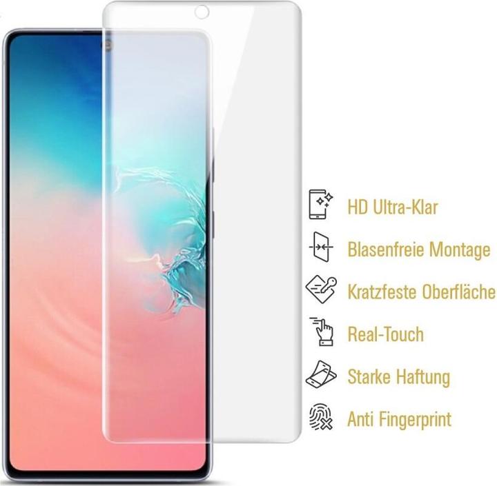 Produktbild Protectorking 4x Panzerfolie Anti-Shock HD Klar (4 Stück, Samsung Galaxy S10 Lite)