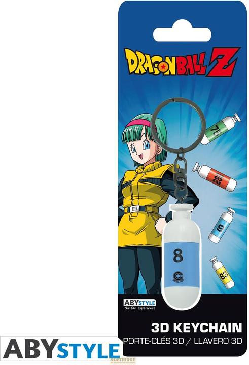 Actual product image ABYstyle Portachiavi Dragon Ball Z : Capsule Blue (AX2)