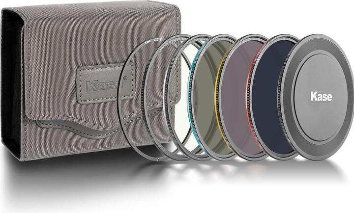 Produktbild Kase Round KW Revolution Pro Filter Set (82 mm, ND- / Graufilter, Polarisationsfilter)
