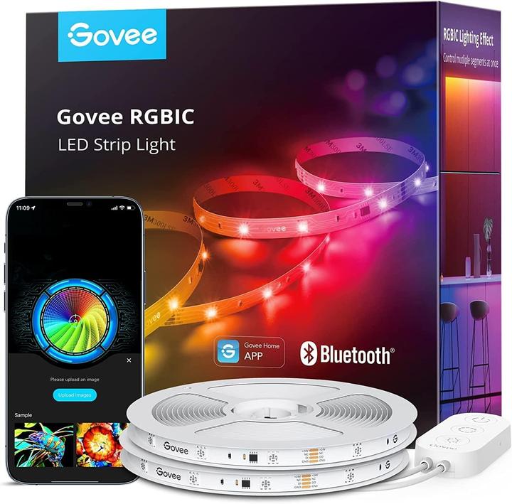 Produktbild Govee RGBIC LED Streifen mit App-Steuerung (2000 cm, Indoor)