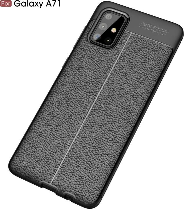 Image du produit Screenguard Samsung Galaxy A71 Housse Leather Design TPU Cover (Samsung Galaxy A71)