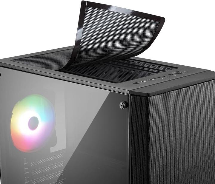 Actual product image MSI MAG FORGE 110R PC Case (ATX, mATX, Mini-ITX)