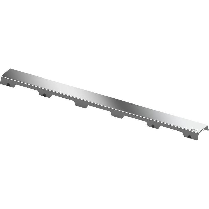 TECE, Duschrinne, Drainline Designrost "steel II", Edelstahl poliert (700 mm) (643 mm)