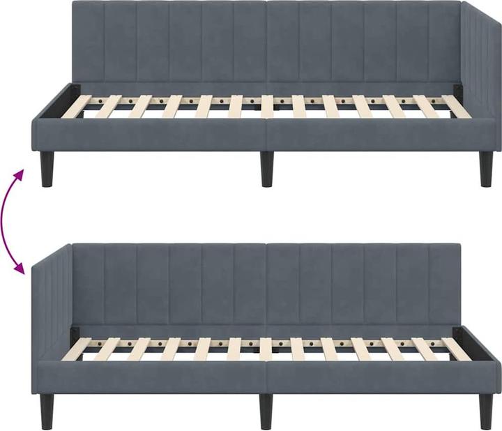 Actual product image vidaXL Eckbettgestell