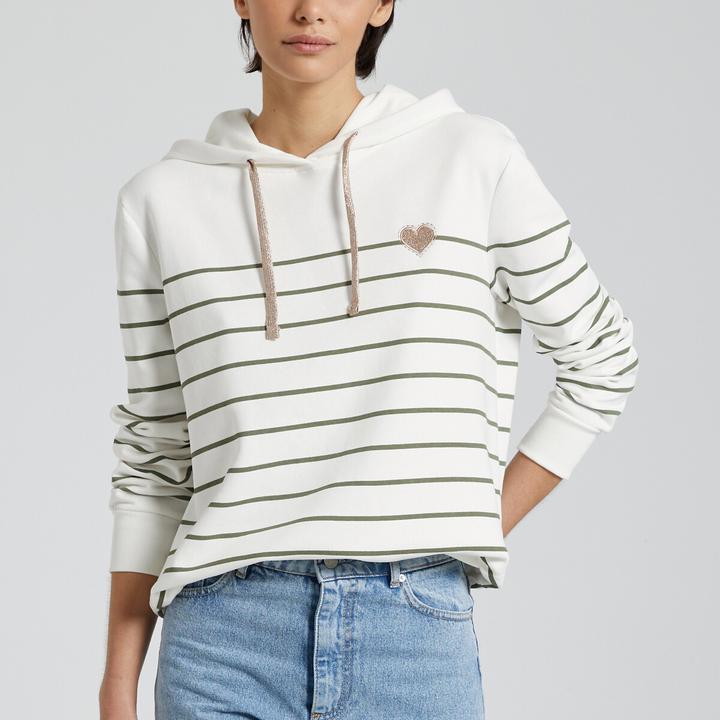 Image du produit Only Onladelle L/S Stripe Hood Swt Noos (XS)