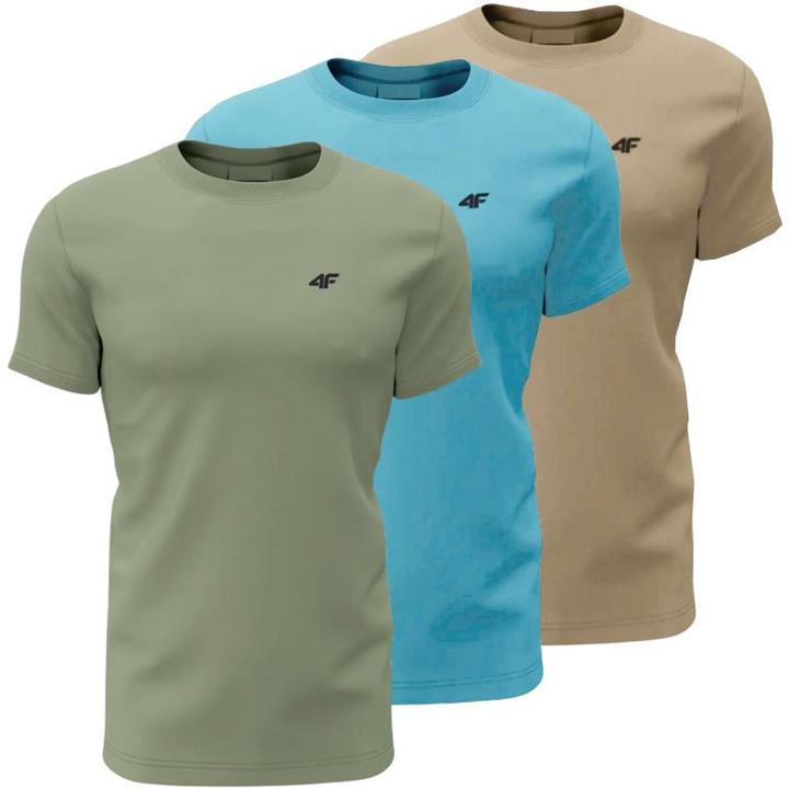 Produktbild 4F Herren 3er-Pack T-Shirts (S)