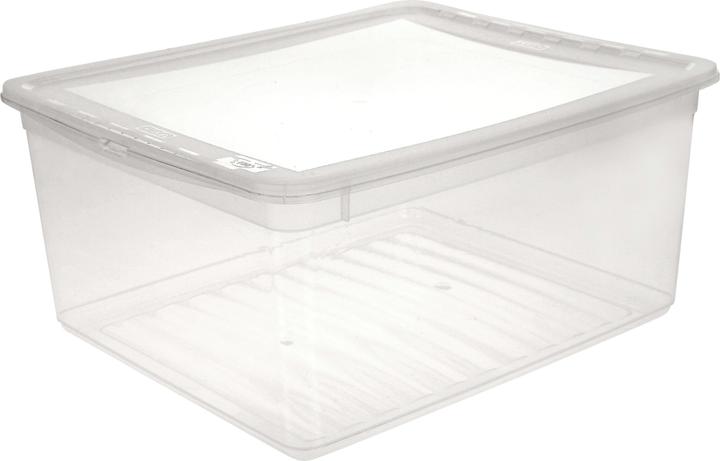 Immagine prodotto HomeZone Multibox 18L con coperchio Bea (39 x 33,5 x 18 cm, 18 l)