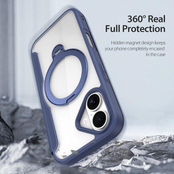 Produktbild Dux Ducis Skin X Pro 360° Ring Stand Series Lederhülle (Apple iPhone 17)