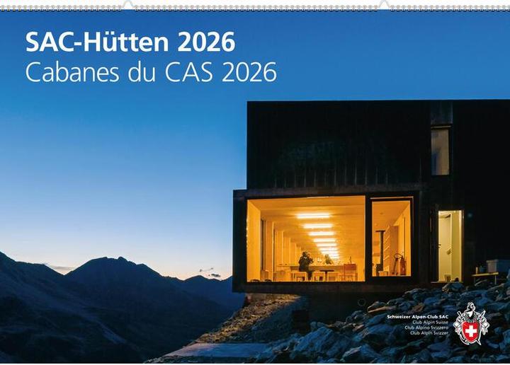 Produktbild SAC-Hütten 2026