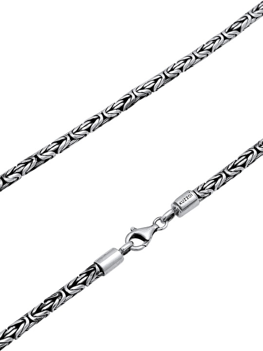 Actual product image Kuzzoi Basic chain (925 silver, 50 cm)