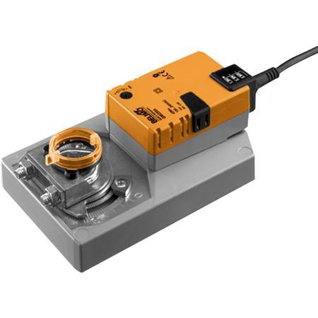 Belimo, Belüftungssystem, Spjaeldmotor SM24A, AC/DC 24 V, on/off el. 3-punktsstyring, 20 Nm, gangtid 150 sek. med univer