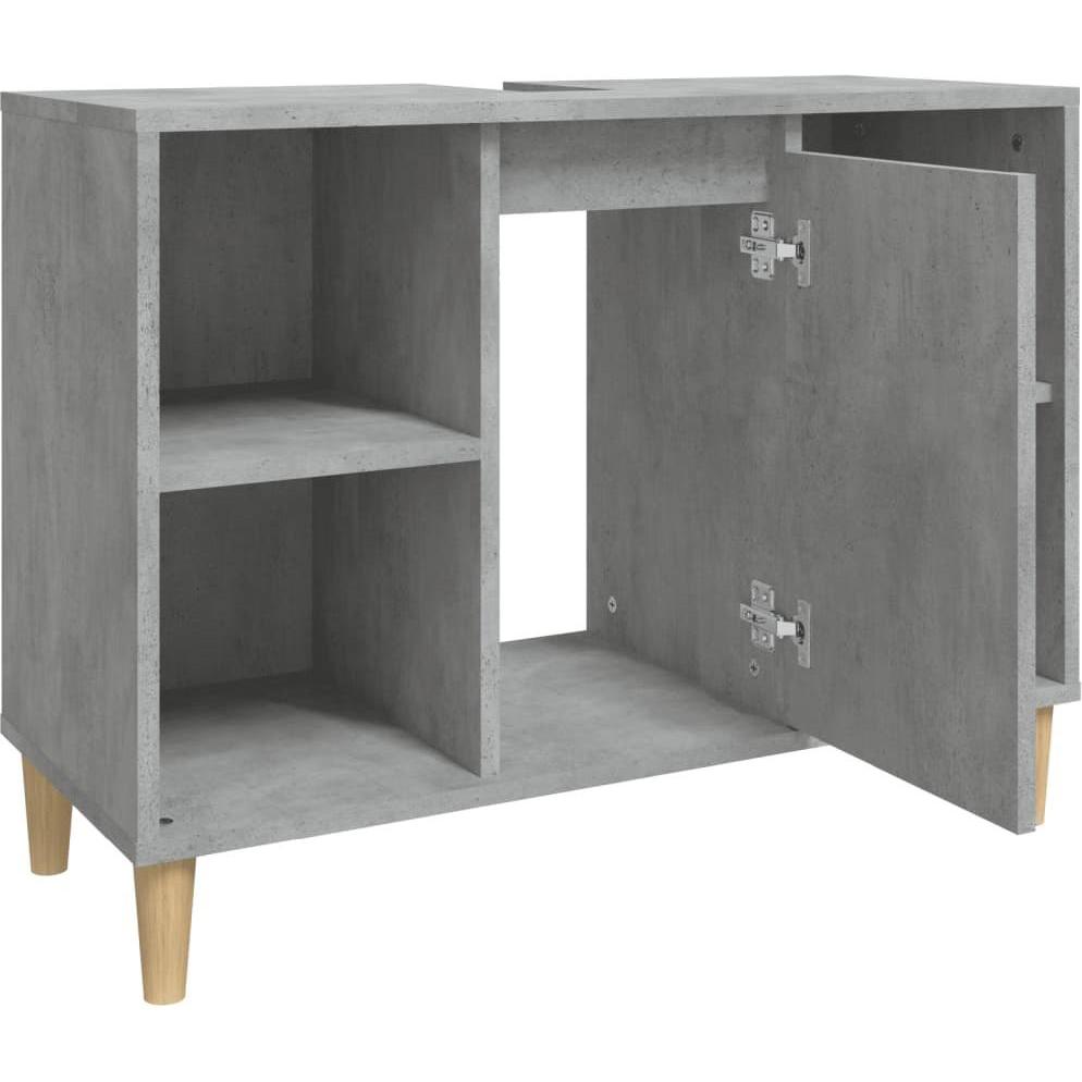VidaXL, Waschbeckenunterschrank, Strom (80 x 33 x 60 cm)