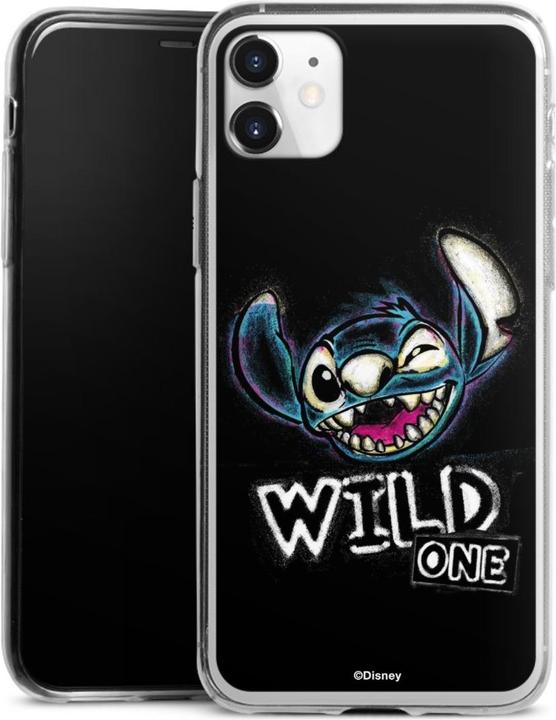 Produktbild DeinDesign Slim Case für Apple iPhone 11 Silikon Hülle Ultra Dünn Handyhülle Lilo & Stitch Disney Offizielles (Apple iPhone 11)