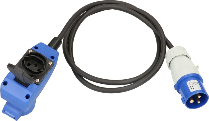 Produktbild Max Hauri maxCAMP CEE-Verlängerung H07RN-F3G1.5 IP44 3 polig (1.50 m, CEE 16/3, Typ 23)
