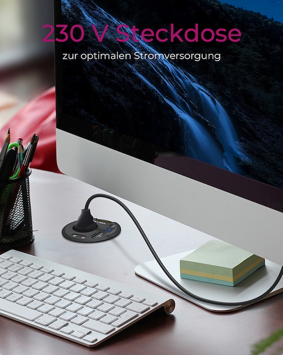 Produktbild Icy Box IB-HUB1430-CR (USB-C, 3 Ports)