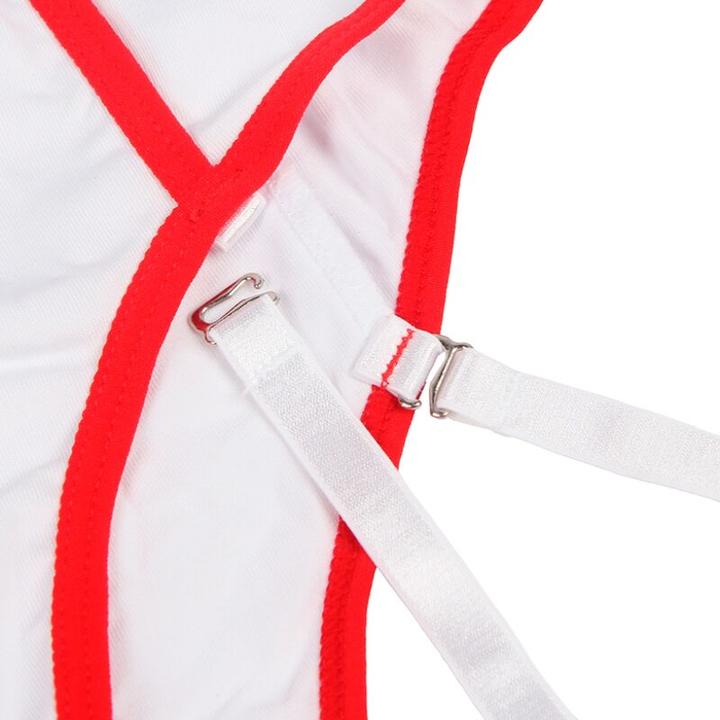Actual product image Subblime Sexy Nurse Costume With Teddy S/M (M)
