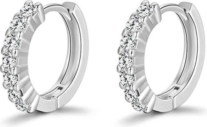 Produktbild Beneto Round silver earrings AGU1152 (L) (Silber)