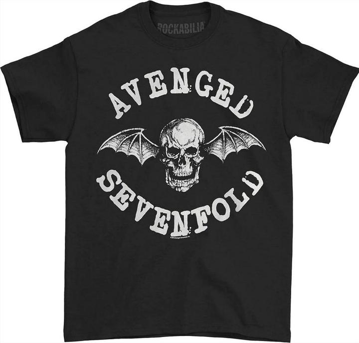 Produktbild Avenged Sevenfold Classic Death Bat TShirt (L)