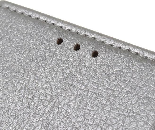 Produktbild MU Classic Litchi Leder Bookcover II Series (LG V50 ThinQ)