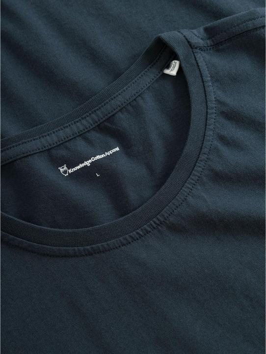 Image du produit KnowledgeCotton Apparel Basic Tee Total Eclipse (S)