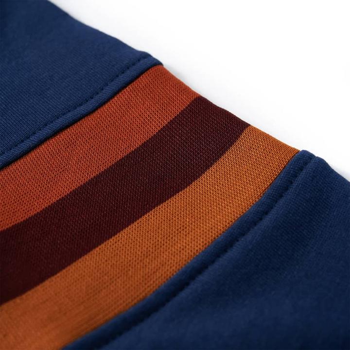 Image du produit vidaXL Sweat à capuche enfant bleu marine 92,Matériau : 92 (92)