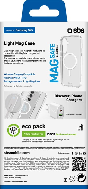Energielabel SBS Schutzhülle (Samsung Galaxy S25)