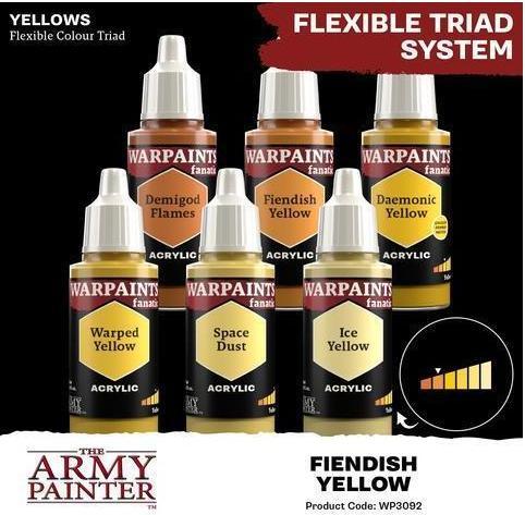 Actual product image Army Painter TAPWP3092P - Warpaints Fanatic: Fiendish Yellow