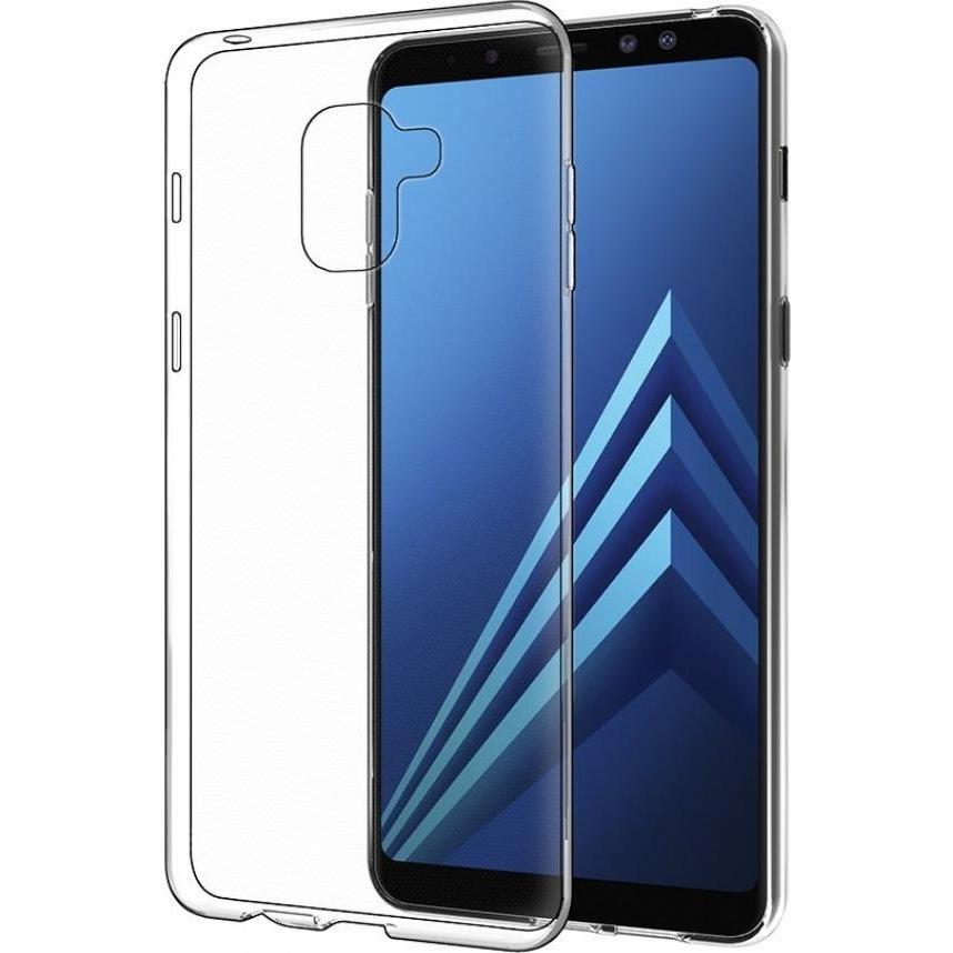 Thumbnail - Screenguard Samsung Galaxy A8 2018 Flexible TPU Clear Case (Samsung Galaxy A8 (2018)), Smartphone Hülle, Transparent