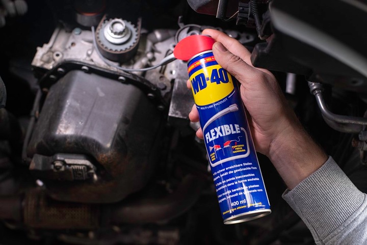 Actual product image WD-40 Creeping oil with flexible trunk (400 ml)