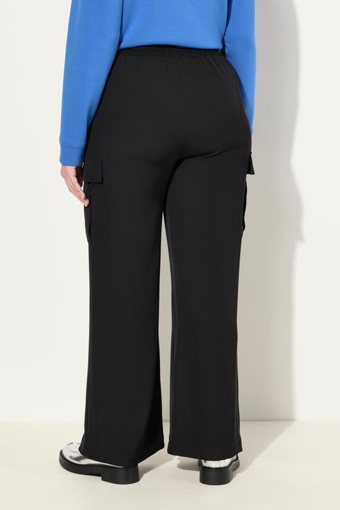 Actual product image Ulla Popken Elastic Waist Cargo Pants (54)