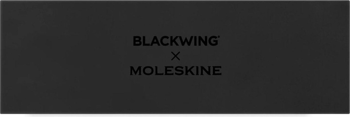 Moleskine BLACKWING X M pencil & sharpener (4 x)