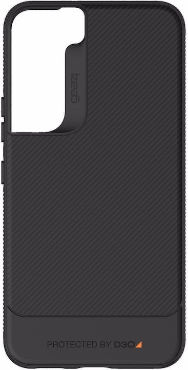Actual product image gear4 Back Cover D3O Copenhagen Bio Galaxy S22 Black (Samsung Galaxy S22+)