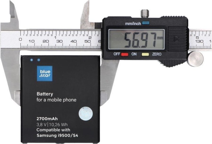 Actual product image Battery Blue Star BLUE STAR PREMIUM battery for SAMSUNG S4 I9500 2700 mAh
