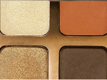 Actual product image Inika Organic Organic Quad Eyeshadow Sunset (Sunset)