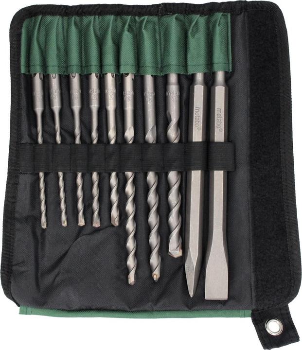 Produktbild Metabo Classic-Bohrer-/ Meisselsatz (10 mm, 12 mm, 14 mm)