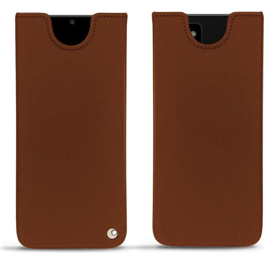 Noreve Lederschutzhülle (Samsung Galaxy Note 20 Ultra), Smartphone Hülle, Braun
