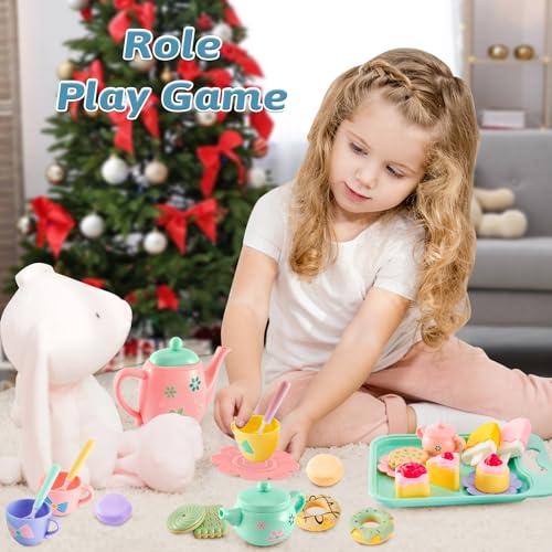 Immagine prodotto Activity Board Set da tè per bambini con accessori da cucina Giocattoli da tè per bambini Gioco di ruolo per