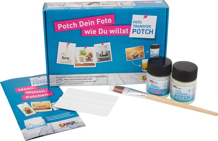 Produktbild Kreul Foto Transfer POTCH, Set NEUES DESIGN (Transparent, 50 ml)
