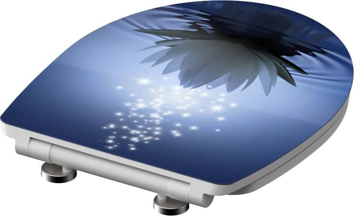 Produktbild Schütte WC Sitz Duroplast WC-Sitz CRAZY SKULL Absenkautomatik Schnellverschluss 82586 Totenköpfe