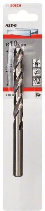 Immagine prodotto Bosch Professional Zubehör Trapano HSS per metallo da 10 mm (10 mm)