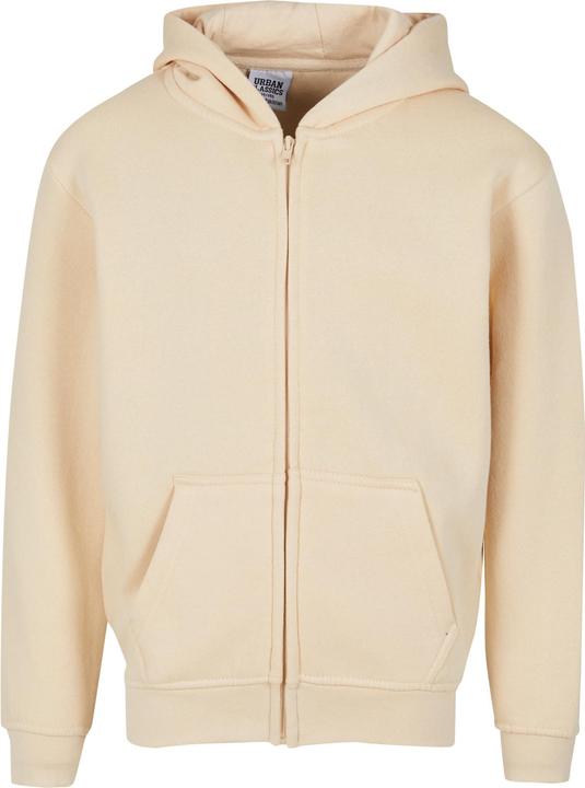 Image du produit Urban Classics Kids Basic Essential Zip Hoody sand 110/116 (110, 116)