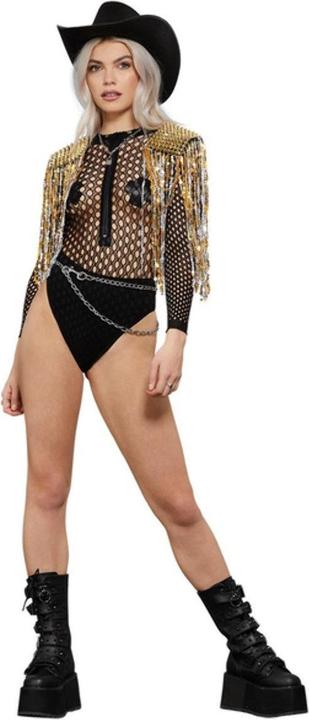 Produktbild Smiffys Festival Epauletten gold-silber