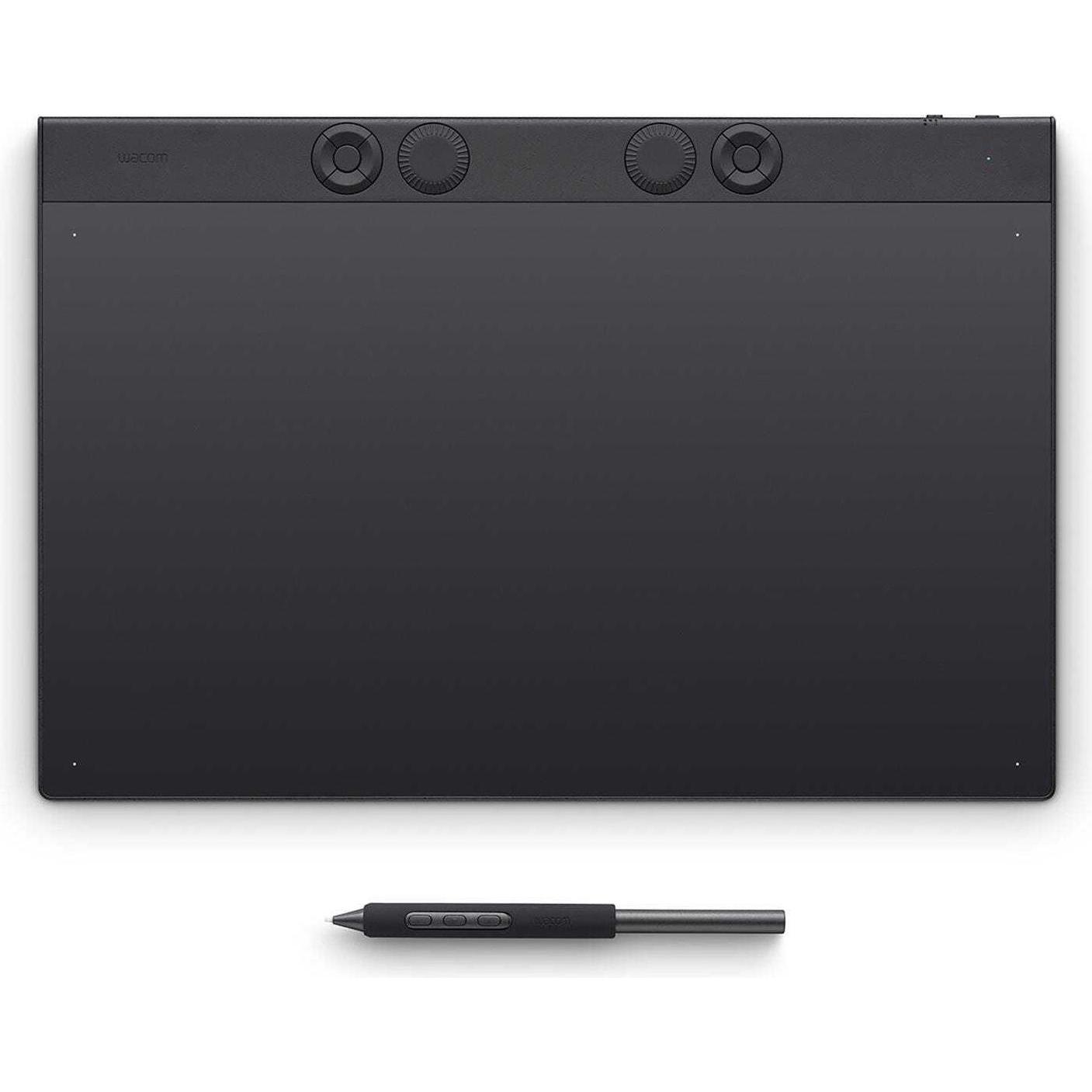Wacom Intuos Pro L (5080 lpi), Tavoletta grafica, Nero