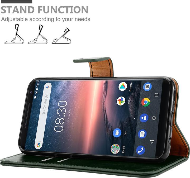 Actual product image Cadorabo Book Luxury Cover (Nokia 8 Sirocco)
