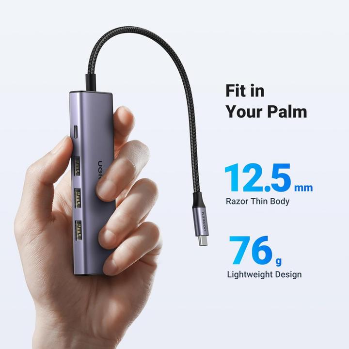 Actual product image Ugreen CM511 (USB-C, 5 ports)