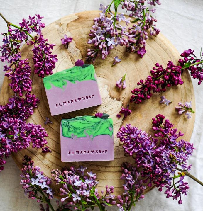 Actual product image Almara Soap Designer Lilac Blossom Soap (Device)
